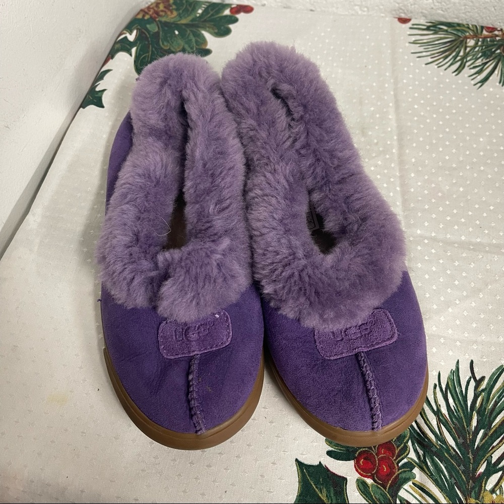 UGG Rylan Purple Slippers
